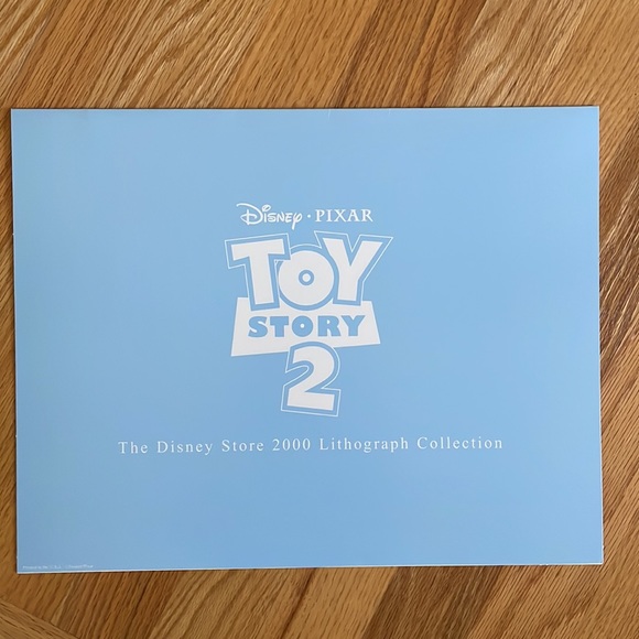 Disney’s Toy Story 2 Commemorative 2000 Lithograph - Picture 2 of 4